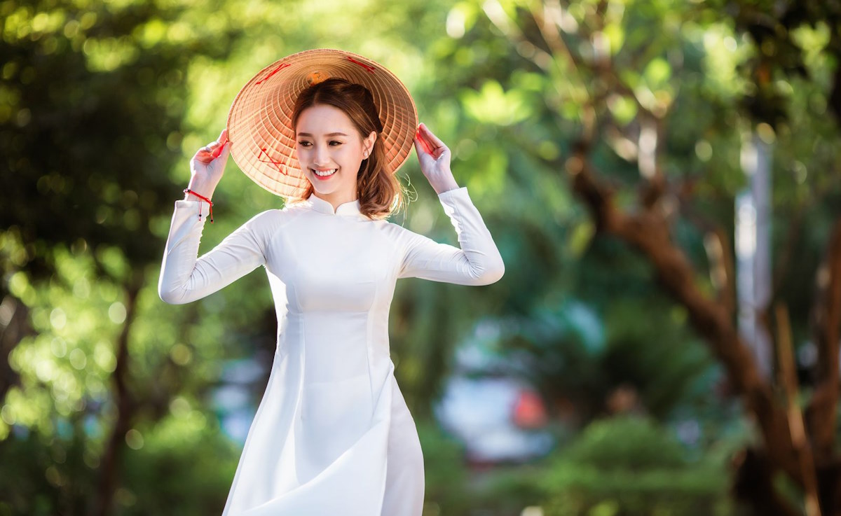 áo dài tết