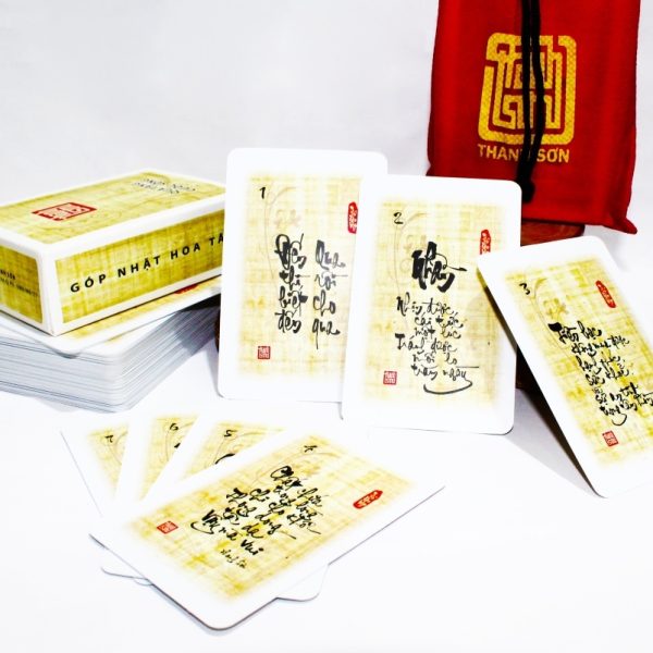 Bộ Thẻ Quà Tặng Cuộc Sống - Góp nhặt Hoa Tâm - Thư pháp Thanh Sơn (64 thẻ) - Hình ảnh 4