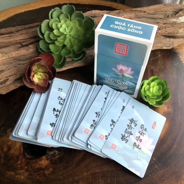 Bộ Thẻ Góp nhặt Hoa Tâm (Bản mới 2024) - Thư pháp Thanh Sơn - Hình ảnh 2