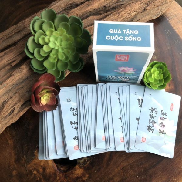 Bộ Thẻ Góp nhặt Hoa Tâm (Bản mới 2024) - Thư pháp Thanh Sơn - Hình ảnh 3