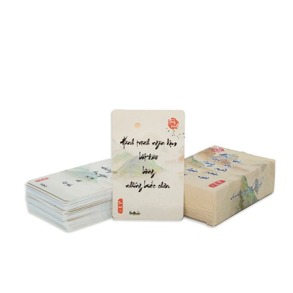 Bộ thẻ quà tặng thư pháp - Lời Của Bình Yên - Hình ảnh 4