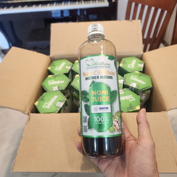 Nước cốt nhàu nguyên chất tự nhiên Mother Nature 750ml - Thiên Nhiên Tâm - Hình ảnh 5