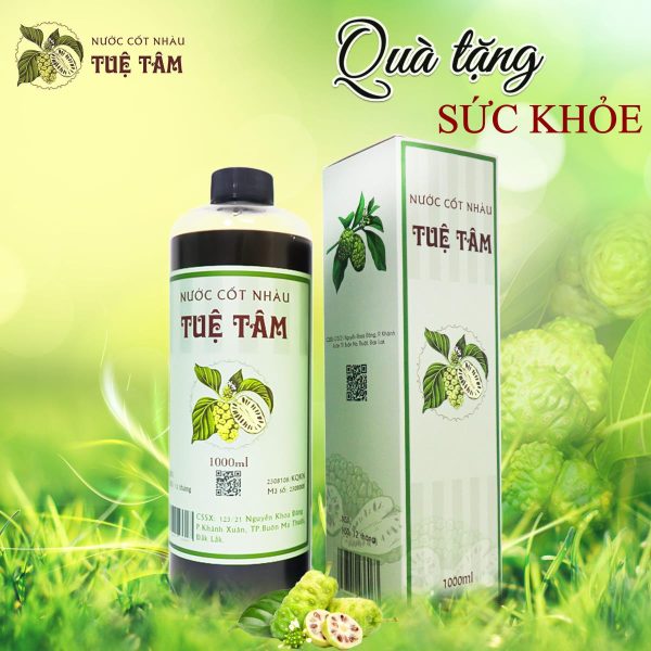Nước cốt nhàu Tuệ Tâm 1000ml - Hình ảnh 2