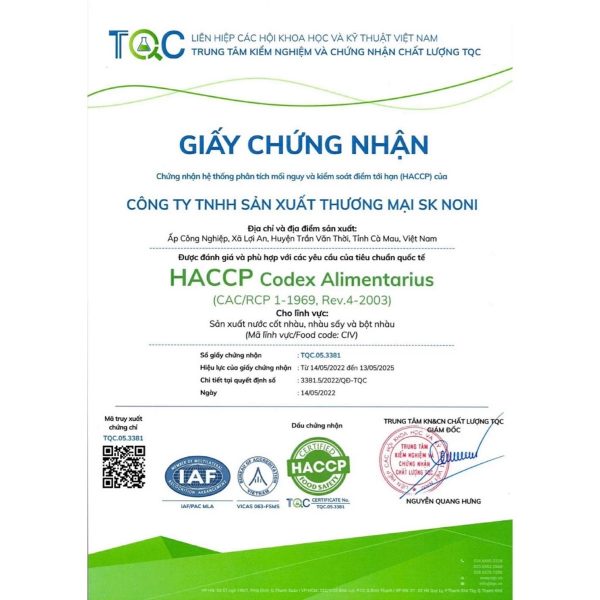 Nước cốt trái nhàu nguyên chất SK Noni Juice Premium (375ml) - Hình ảnh 6