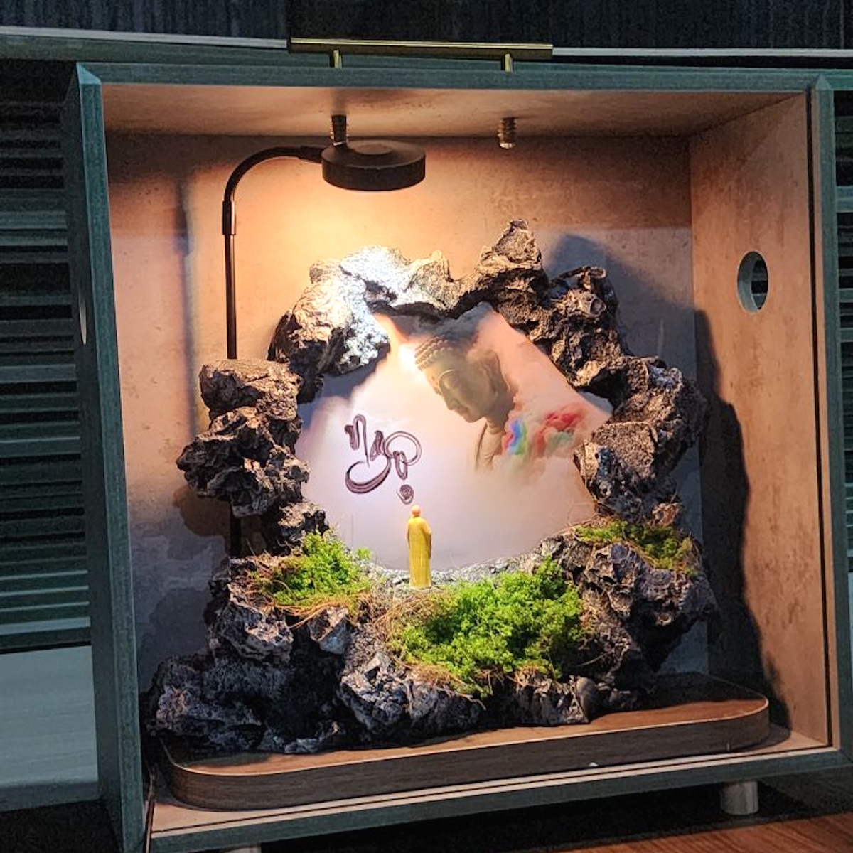 Đá thư pháp thủ công chữ NGỘ - Ảnh 3